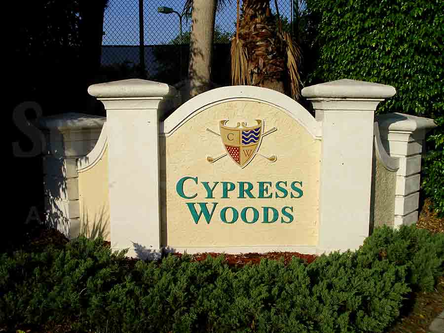 CYPRESS WOODS Signage